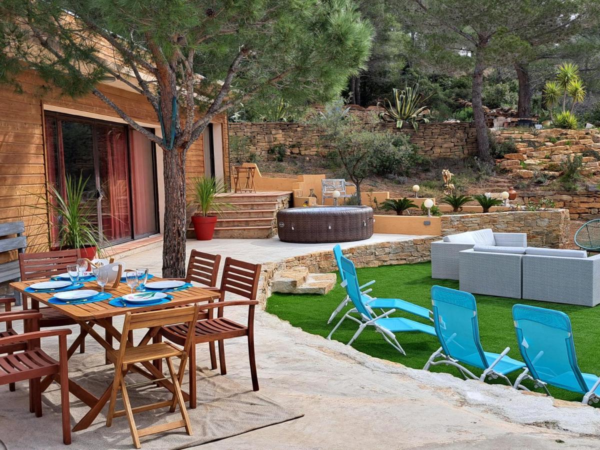 Villa Avec Jacuzzi Sur Les Hauteurs De La Ciotat Ceyreste Exterior foto