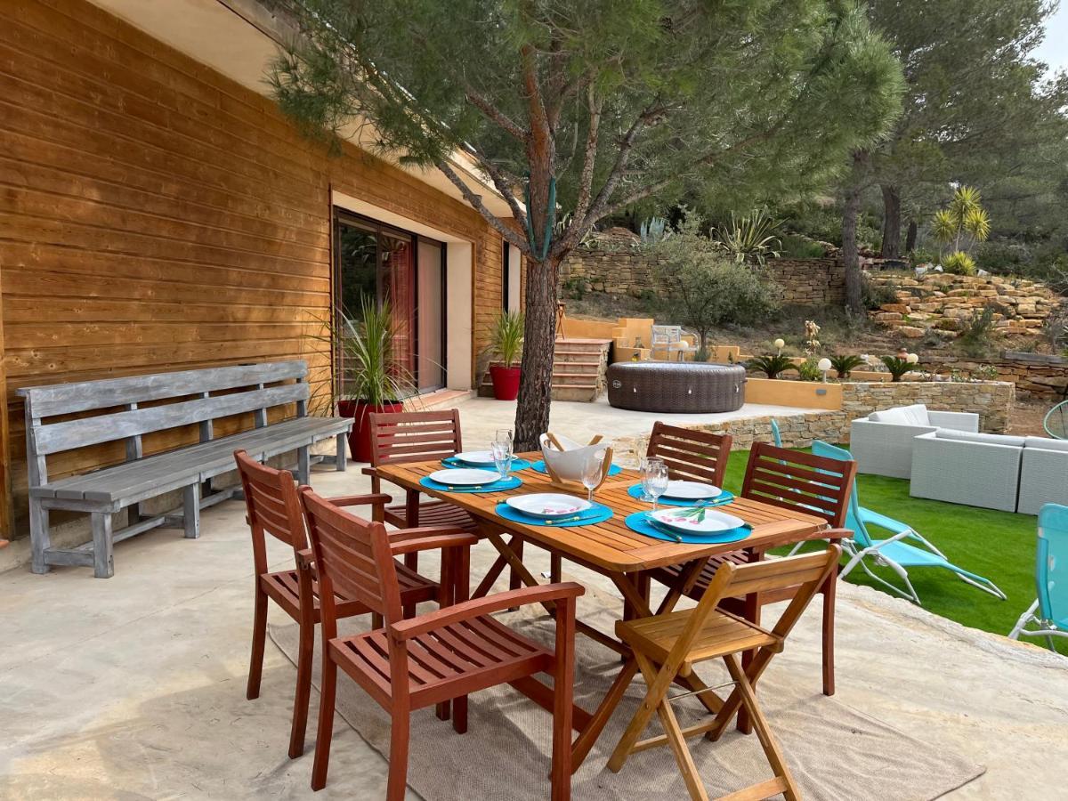 Villa Avec Jacuzzi Sur Les Hauteurs De La Ciotat Ceyreste Exterior foto