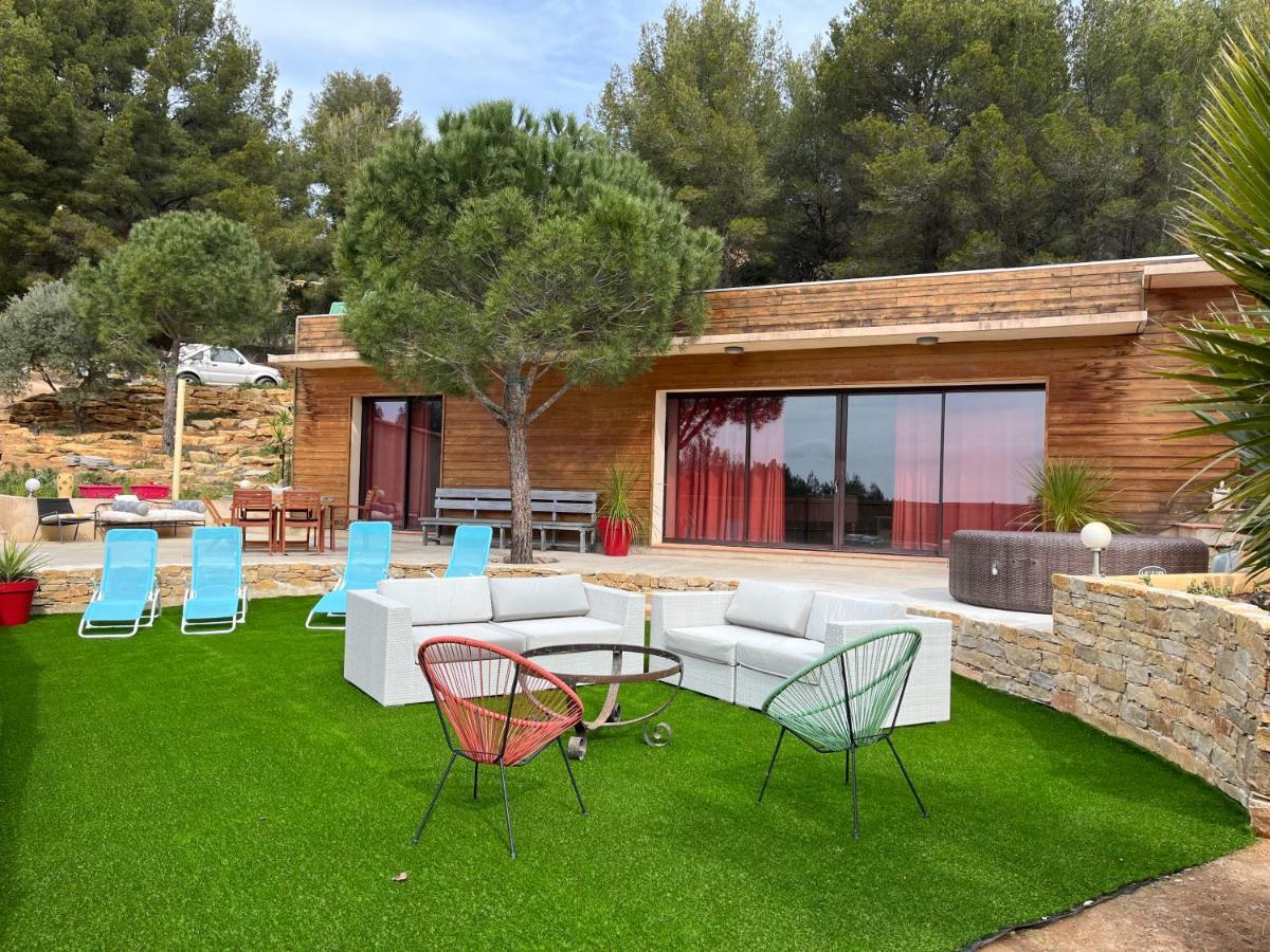 Villa Avec Jacuzzi Sur Les Hauteurs De La Ciotat Ceyreste Exterior foto
